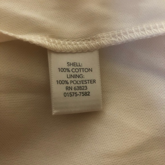 Coldwater Creek - Cream colored lace top - Picture 7 of 8